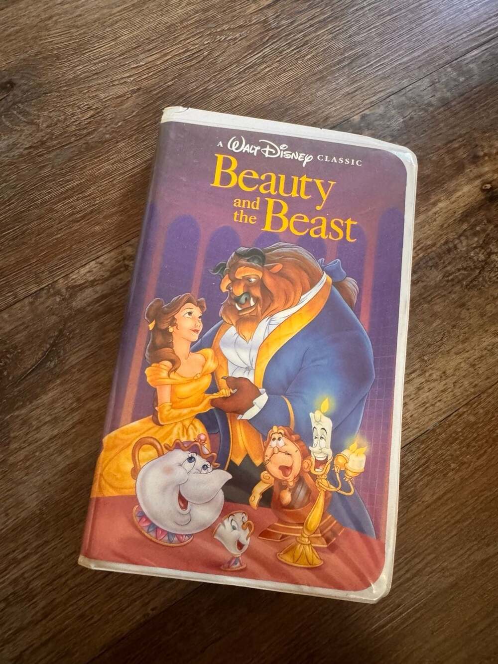 Walt Disney Beauty and the Beast VHS Black Diamond Edition 1992